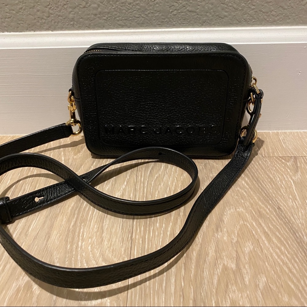 Marc jacobs mini box crossbody bag